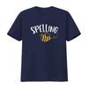 Cute Spelling Bee Design School T Shirt vintage Washed Soft Slightly Comfortable streetwear fashion designer clothes