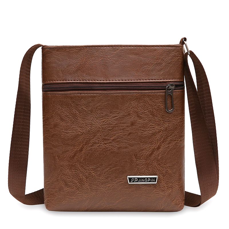 Мужская сумка через плечо с диагональным креплением, модная и повседневная рабочая сумка для телефона, мужская сумка