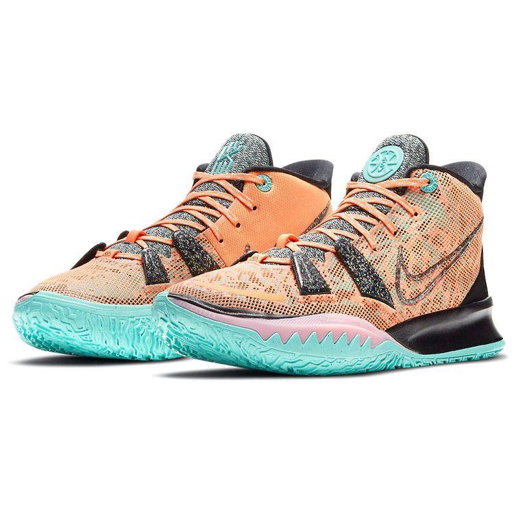 Nike Мужские кроссовки Kyrie 7 Play for the Future Orange Atomic-Orange Tropical-Twist DD1447-800