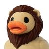 3D-печатная фигурка утки Смешная статуэтка утки Тигр/Крокодил/Акула Коллекционный элемент декора утки для ванной комнаты, домашнего офиса, полки стола