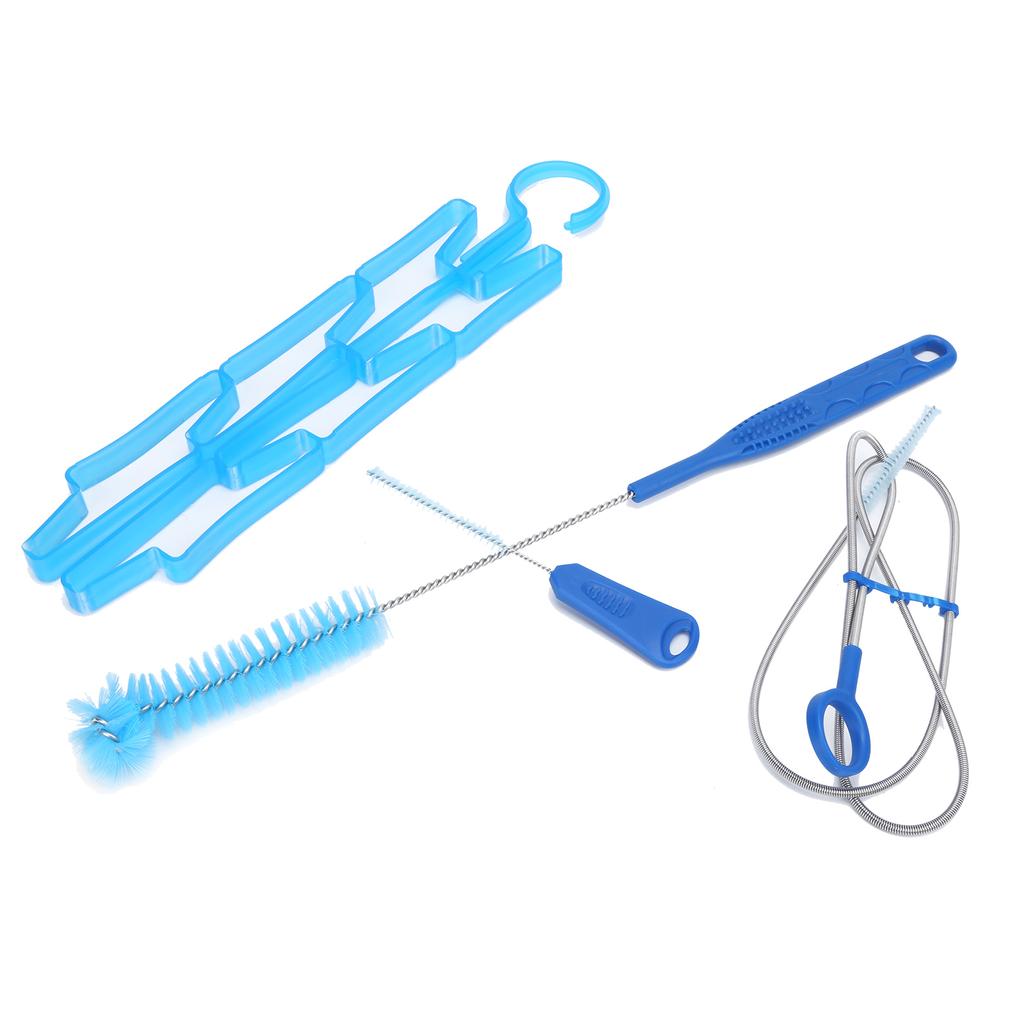 AFISHTOUR 4 In 1 Water Bladder Tube Brush Cleaning Kit Hydration Bladder Water Bag Cleaner Set