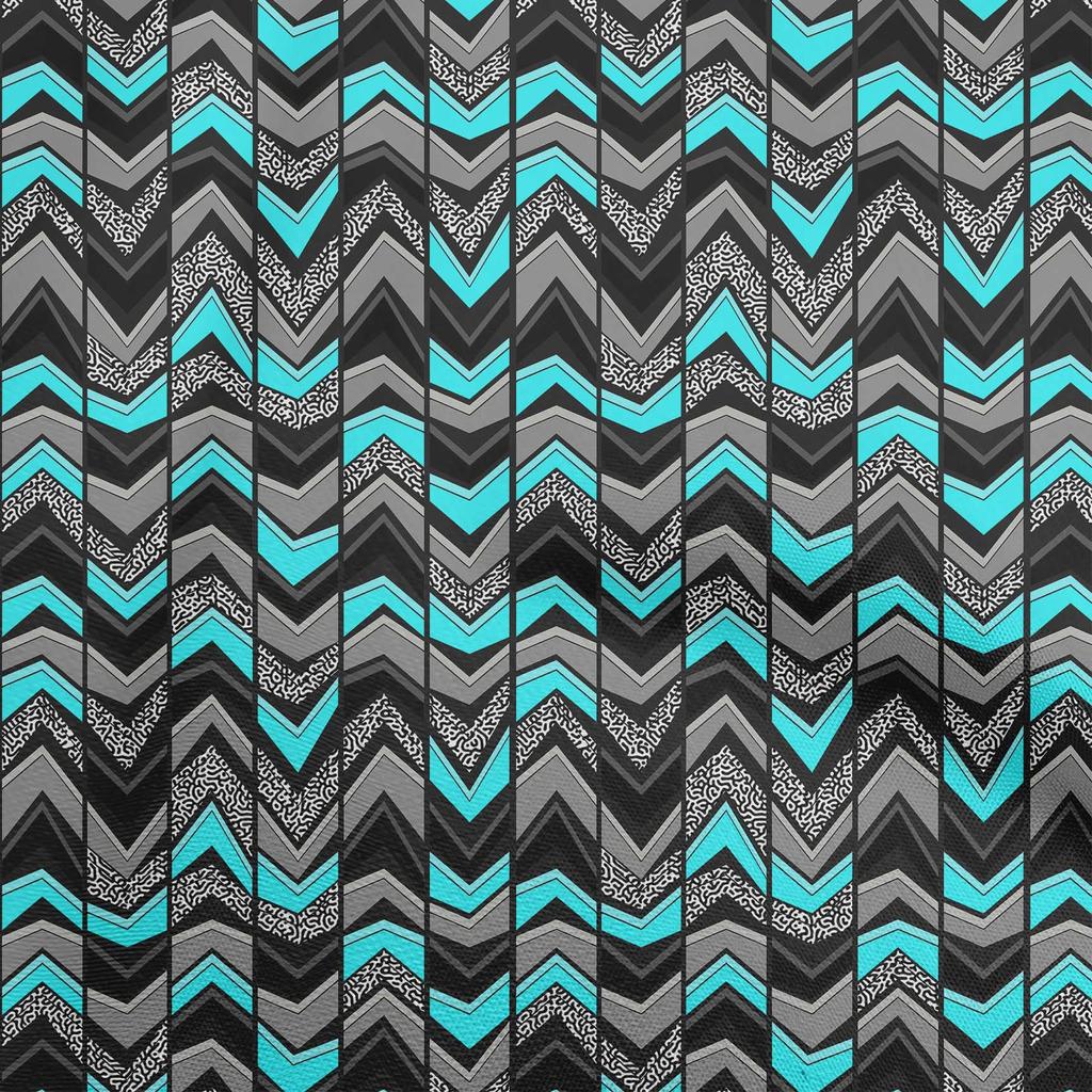 oneOone Хлопчатобумажная гибкая серая ткань с геометрическим швейным материалом Ткань с принтом в ярдах 40 дюймов