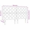 Headboard Cream 160 cm Fabric