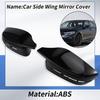 Rearview Mirror Covers for Left-Hand Drive BMW 3, 5, 7, 8 Series G20 G21 G28 320d 330e (1 Pair)