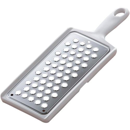 Shimomura Kihan Japanese-Made Stainless Steel Slicer and Grater for Daikon Radish, White, by Houchou-yasan, Tsubame-Sanjo, 42184