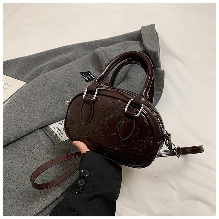 Customer Order Versatile Bag Women's Autumn and Winter Retro Fashion Portable Pillow Bag Niche Commuter Messenger Women's Shoulder Bag