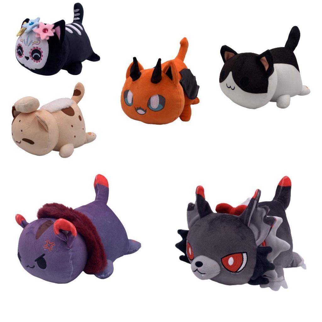 Афмау Кошка Мягкие Плюшевые Игрушки Мягкая Плюшевая Набивная Игрушка для Декора Комнаты Девочек