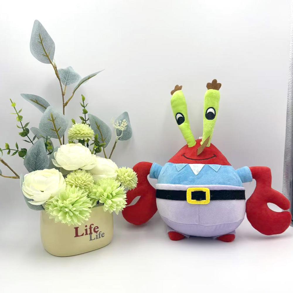 Аниме Плюшевая Кукла Губка Боб Peluches Кукла Квадратные Штаны Патрик Звезда Сквидвард Юджин Крабс Гэри Каваи Мультяшная Набивная Плюшевая Игрушка