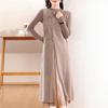 Women's Cashmere Dress 30% Cashmere 70% Wool Autumn and Winter Cashmere Skirt Soft and Warm