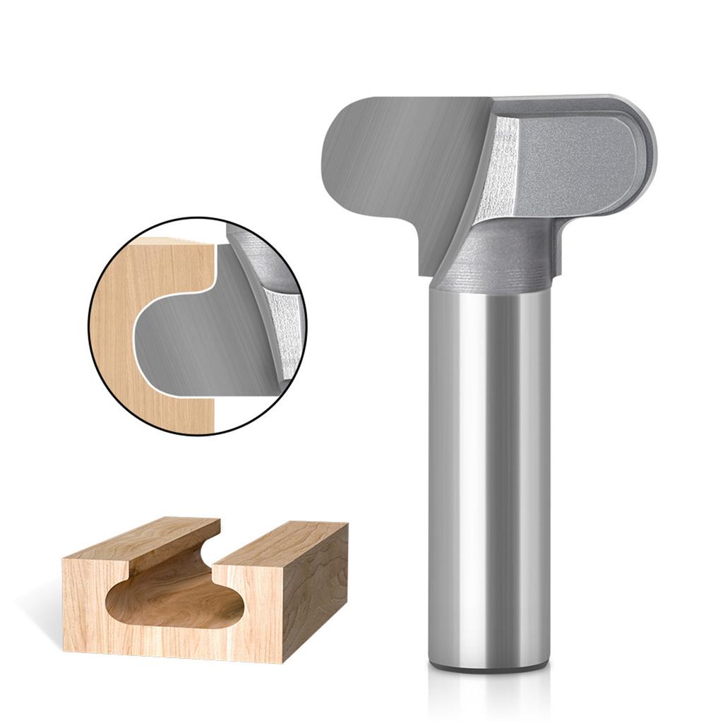 Woodworking Milling Cutter 1/2" 12mm Shank Bowl Tray Template Router Bit Wood Milling Cutter Cutting Tool For Woodworking