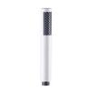 304 Stainless Steel Handheld Shower Head Brushed Gold Cylindrical High Pressure Bathroom Rainfall Sprayer Modern Bath Faucet