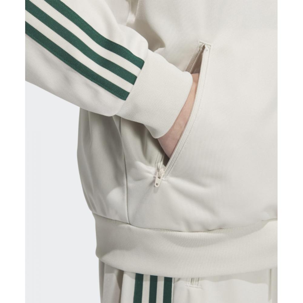 adidas Bb Track Top светло-бежевый зеленый Jd5266
