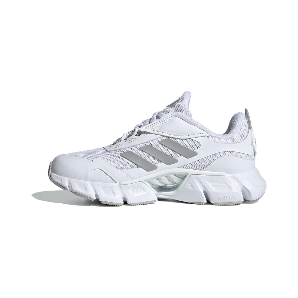 Adidas Climacool Fabric Comfortable Versatile Durable Breathable Low-Top Casual Shoes Kids Casual Shoes White Gray IF9506