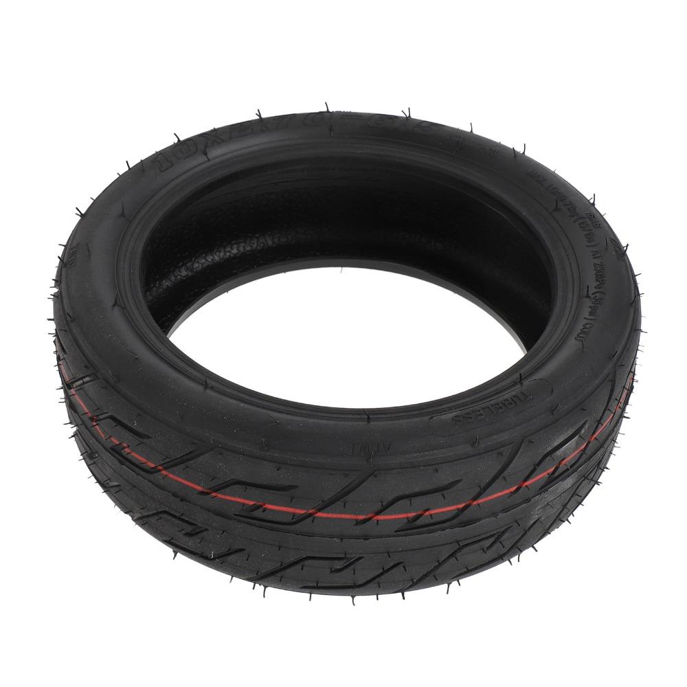 Black Electric Scooter Vacuum Tire 10 x 2.70-6.5 Vacuum Tire Electric Scooter