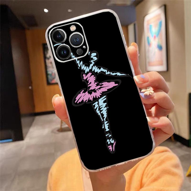 Чехол для телефона для iphone 17ProMax Air 16 15 14 13 Pro Max 15 16 Pro 15Plus Балерина танец балет девушка