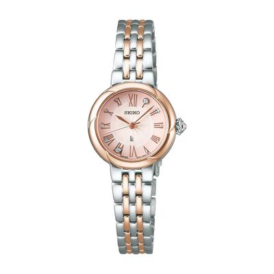 Grow SSWA006 Серебряные розовые золотые часы [Seiko Watch] Женские и