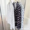 1011 autumn new three-color butterfly ice silk pajamas Internet celebrity explosion ultra-thin lapel women's loungewear