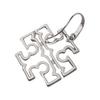 Tory Burch Металлические серьги женские серебряные 158101022