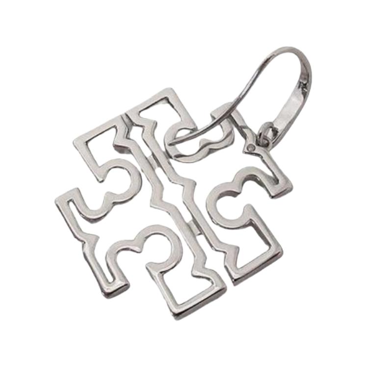 Tory Burch Металлические серьги женские серебряные 158101022