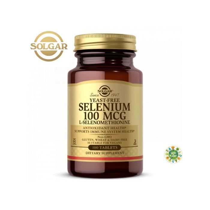 Solgar Selenium complément alimentaire 100µg 100 Comprimés