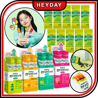 CJ Hangover Cure Stick Jelly & Pills – Корейский напиток для поддержки печени с расторопшей