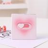 Chic Heart-Shaped Portable Folding Handheld Double-Sided Mirror
