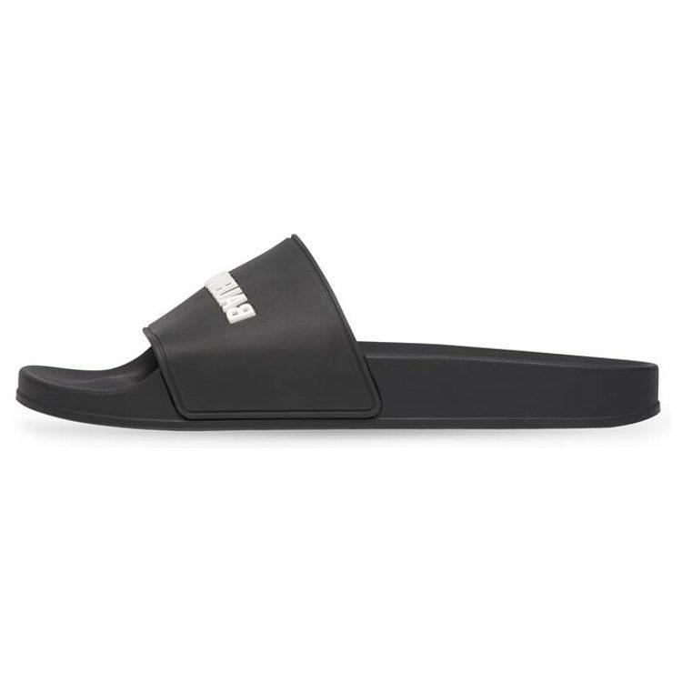 Balenciaga Шлепанцы мужские черные 565826W1S801006