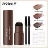 Stencils Eyebrow Pen Brushes One Step Shaping Makeup Set Eyebrow Stamp Brow Stamp Shaping Kit