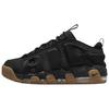 Air More Uptempo Low 'Черный с коричневой подошвой' Мужские FZ3055-003