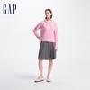 GAP Women's Letter Logo Drawstring Hooded Knit Sweater