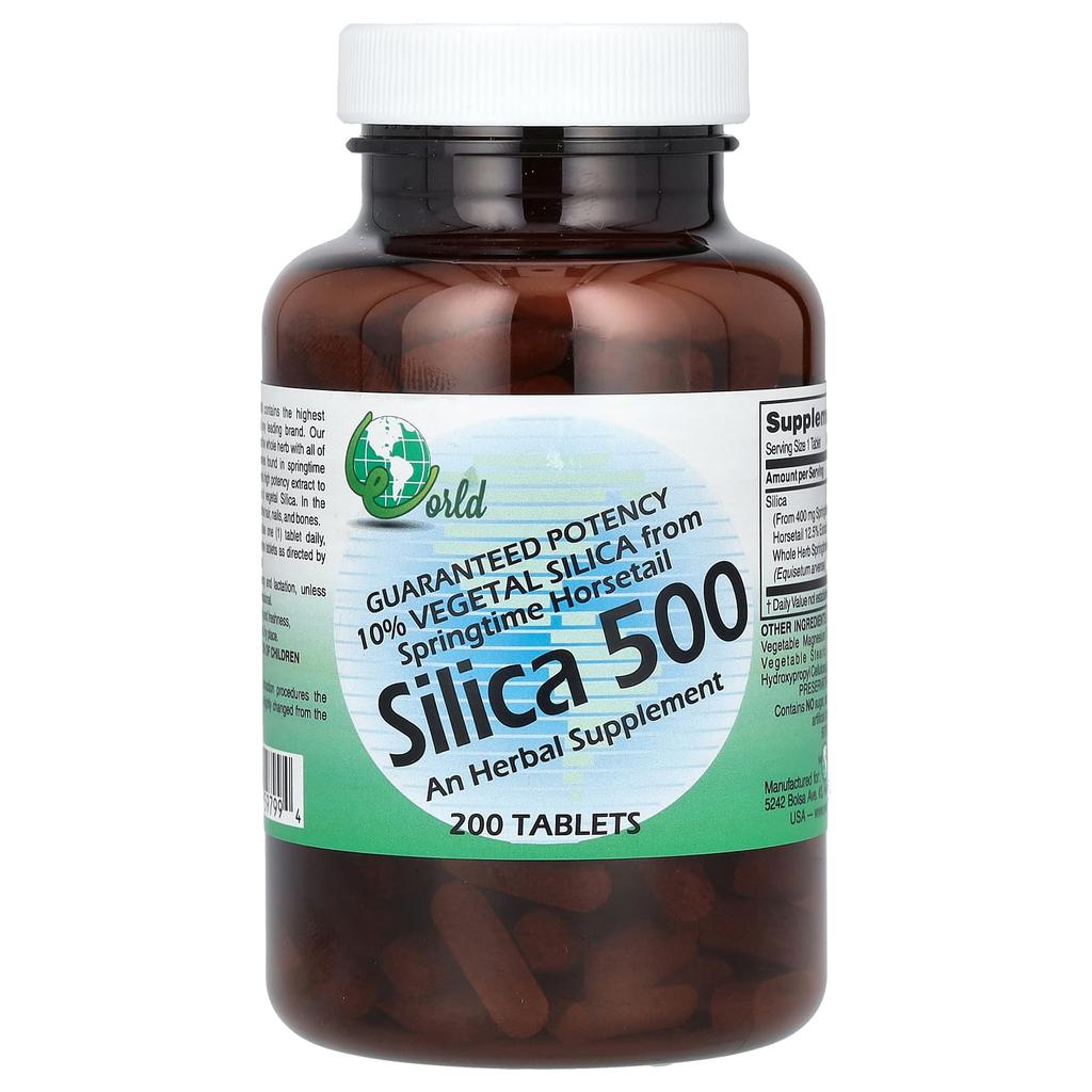 Silica 500, 200 Tablets (50 Mg Per Tablet)