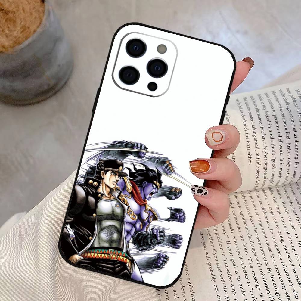 Чехол для телефона JoJo's Bizarre Adventure Силиконовый Мягкий Для IPhone 17 16 15 14 13 12 11 X XR Plus Pro Max Plus