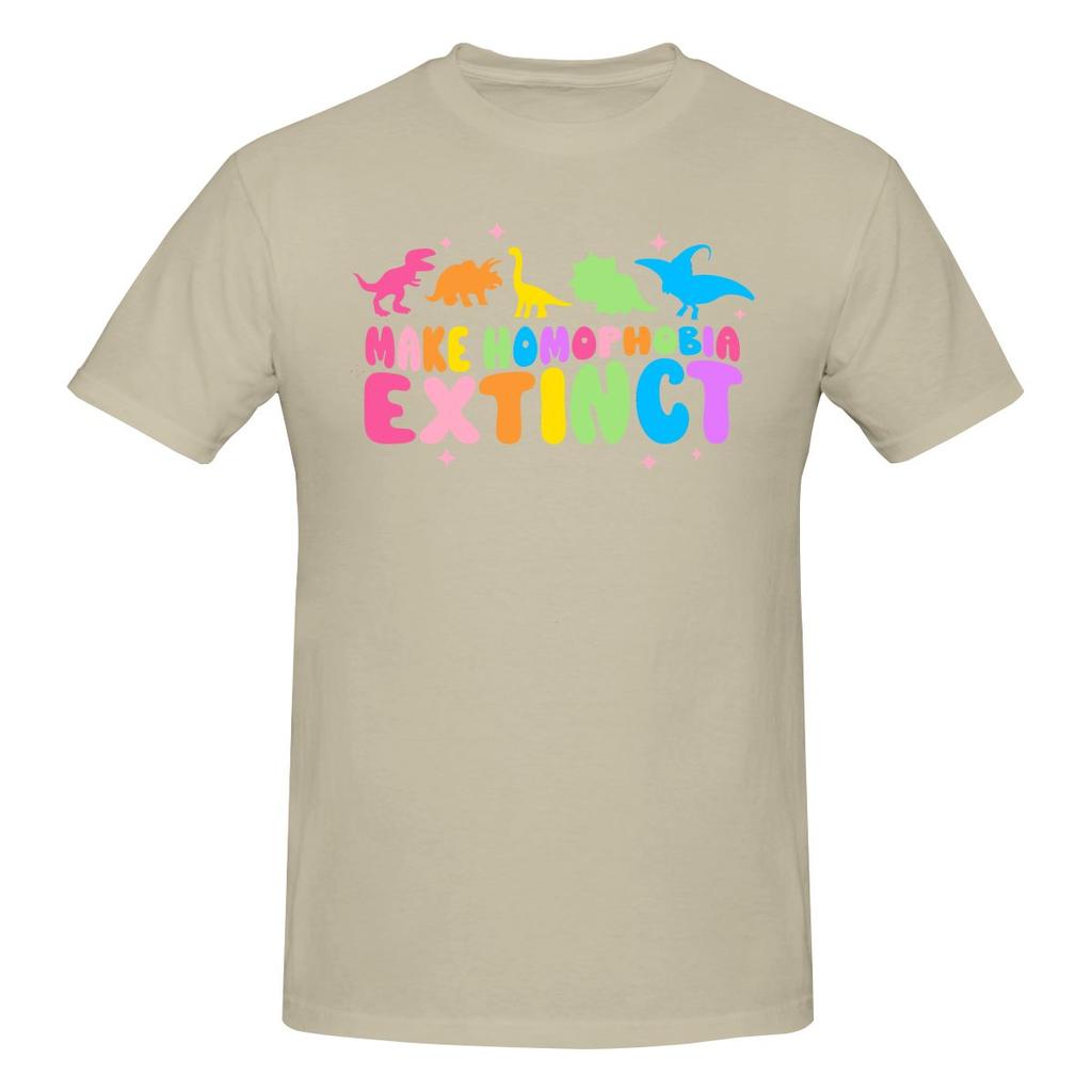 Funny Make Homophobia Extinct Unisexs Printed Tshirt Unisex T Shirtboys
