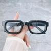 Vintage Small Square Glasses Trendy Eyeglasses Frame Fashion Glasses Frame  for Women & Men