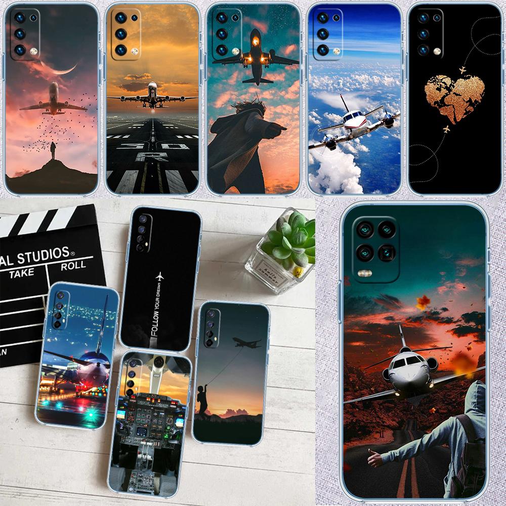 Airplane Aesthetic Art Phone Case for Motorola Moto G10 G20 G30 G31 G32 G34 G35 G41 G42 G50 G51 G52 G55 G60 G60S G62 G71 G72 G75