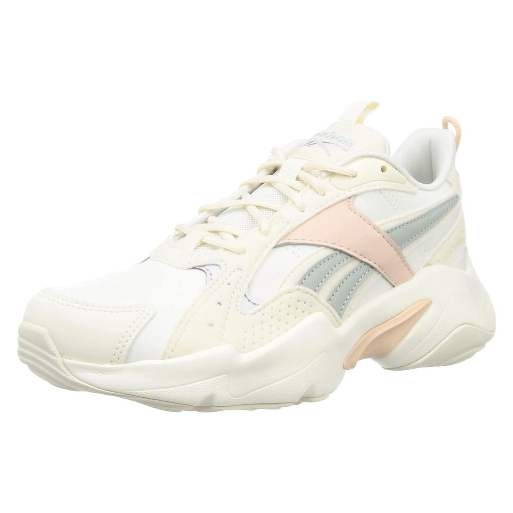 Reebok Turbo Restyle Кожаные Спортивные Удобные Прочные Дышащие Амортизирующие Низкие Повседневные Кроссовки Женские повседневные кроссовки Молочно-белый GV6937