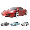 2.4GHz 1600 DPI USB 2.0 Men Sport Car Shape Wireless Optical Gaming Mouse Gift