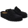 Birkenstock Неаполь Резиновая подошва Без специальных функций Закрытый носок Тапочки Унисекс Черный Узкие 1030813