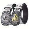 Cowboy Belt Women's Belt Intage Cool Galloping Horse Buck Head Belt, Fashionable Technical Y2K Style Printed Belt Men's Belt