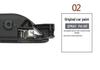 Совместимая внутренняя ручка двери для JAC iEV6E, Sihao E10X, Refine S2 Mini