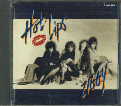 CD ZIGGY HOT LIPS 32JC298 Japan Record 1988 Japan Obi Японский Поп-Рок Б/у