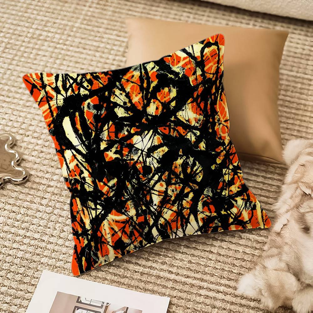 Подушка с художественным чувством цвета, наволочка, защита от пылевых клещей, невидимая молния, диван-кровать