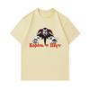 Men's 100% Cotton Crew Neck Short Sleeve T-Shirt, Funny Jester Joker Graphic Printed Casual Comfortable Tee, Breathable Daily Wear Top for Adult Male