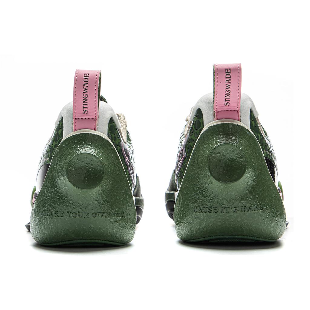 Li-Ning Way Of Wade All City 13 Green Stingray Men Sneakers White Black ABAV001-9