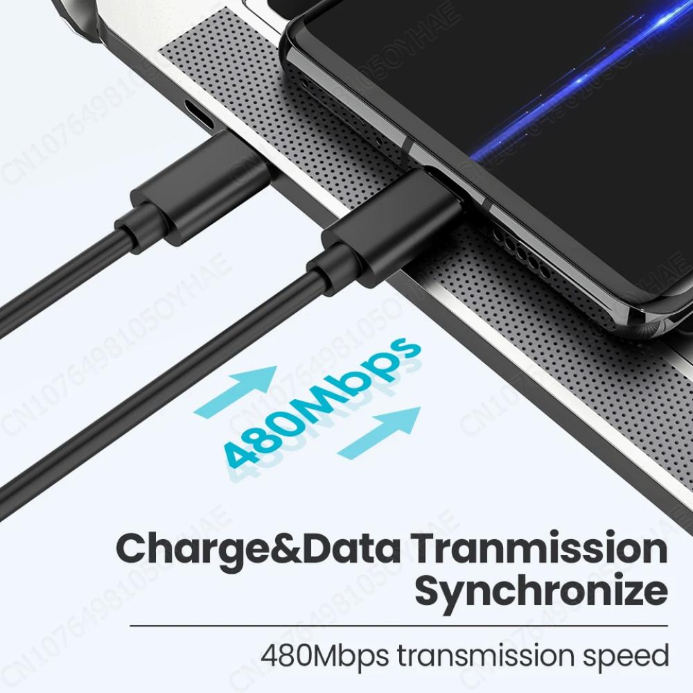 Кабель Type C - Micro USB Быстрый USB Type-C адаптер для Samsung Huawei Xiaomi OnePlus MacBook Pro OTG мобильный телефон Micro USB кабель