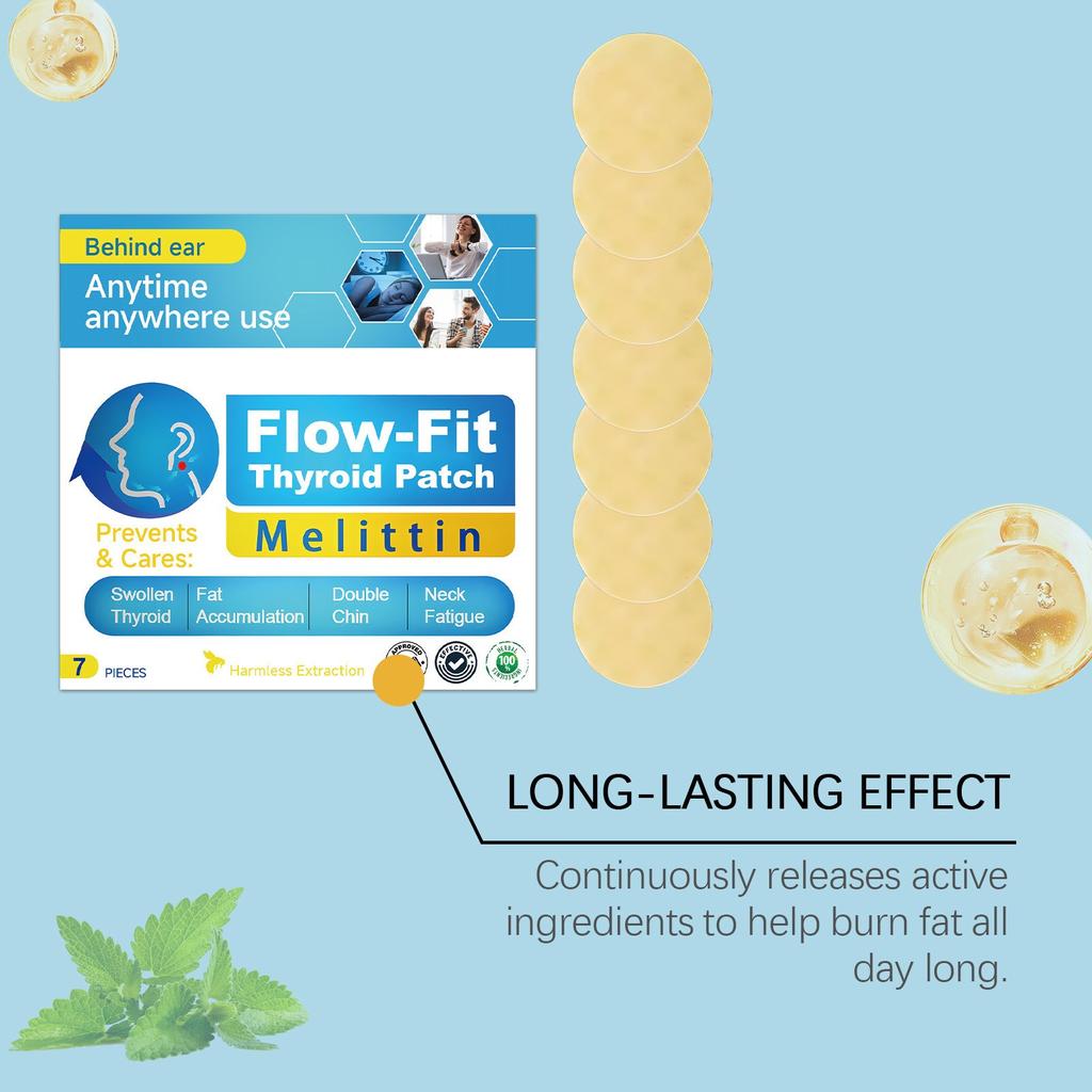 Пластырь для щитовидной железы, лимфодренаж, эффективный нагревательный стикер для шеи, травяной уход за здоровьем