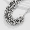 Европейское и американское многослойное ожерелье из круглых бусин CCB: Стильный металлический шик