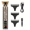 Professional Hair Clipper for Men - Rechargeable Electric Beard Trimmer, T-Blade Haircut Kit, Barber Grooming Shaving Set