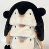 Winter Warm Earflap Hat Cold Protection Beanies Caps Sweet Plush Hat  Kids Adult Gifts