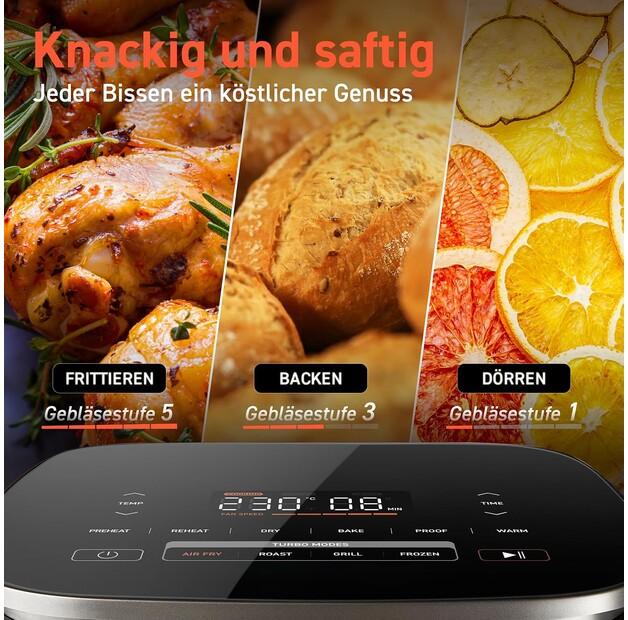 Cosori Turbo Blaze Deep Fryer Black/silver (CAF-DC601-KUS)